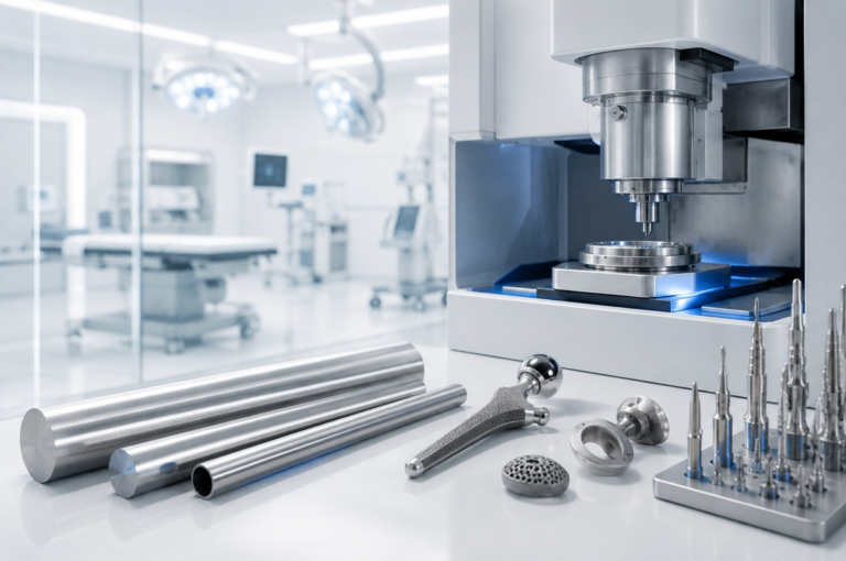 Healthcare Industry  Titanium Alloys Gr.2, Gr.4, Gr.5, Gr.7  Gr.23