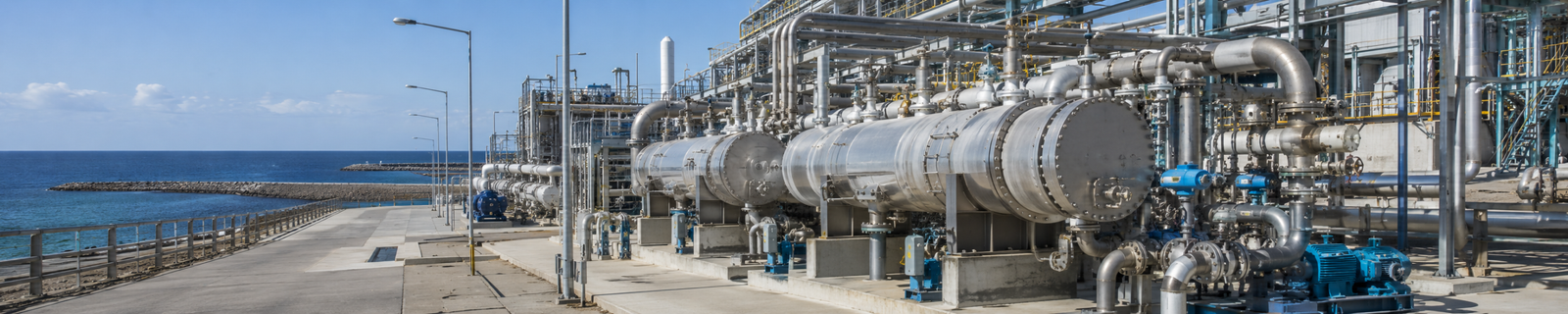 Marine desalination system with titanium alloy pipes