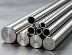 Nuclear Power Titanium Alloys Gr.2, Gr.5, Gr.7, Gr.12