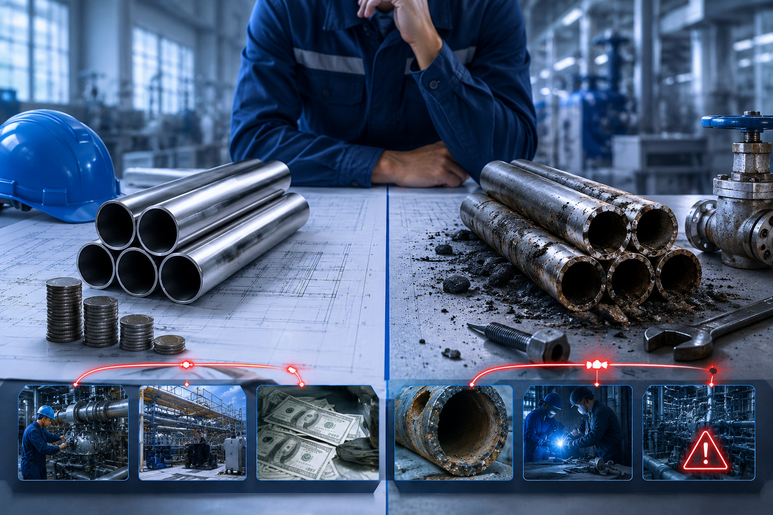 Low nickel alloy price hidden maintenance and downtime risks